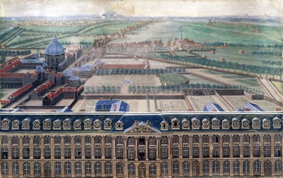 West Facade of the Place Louis-Le-Grand and the Faubourg Saint-Honore by V. Antier